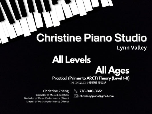 Piano lesson - Christine Piano Studio